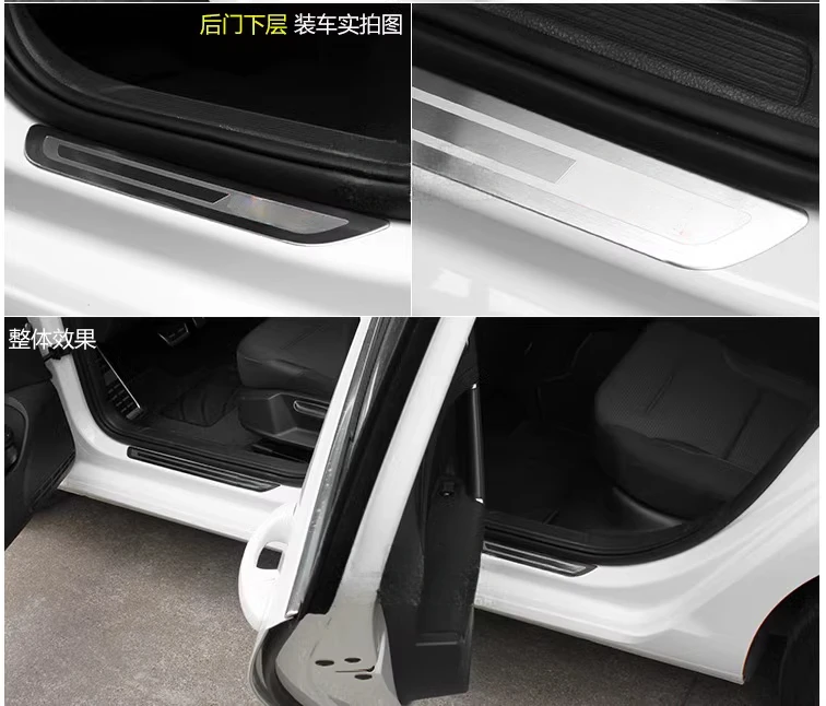 

For VW/Volkswagen Golf 7/6 GTI Car Styling Stainless Steel Door Sill Scuff Plate Protector Guard Welcome Pedal Threshold