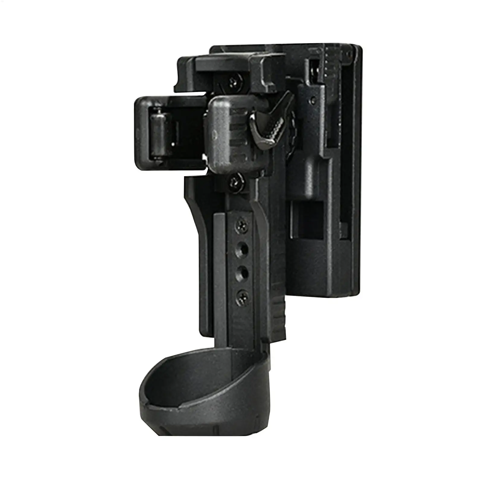 Flashlight Holster With Lever Side Lock System Set General Torch Set 360 Rotating Plastic Torch Set Set Quick Unplug