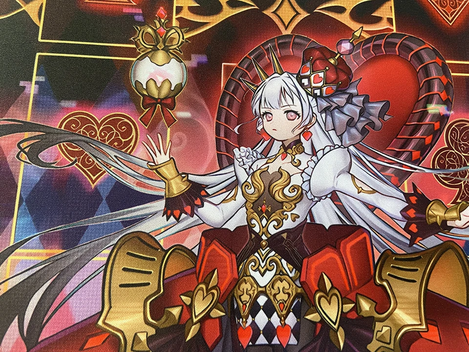 YuGiOh M∀LICE Q HEARTS OF CRYPTER Playmat Maliss Q Hearts Crypter