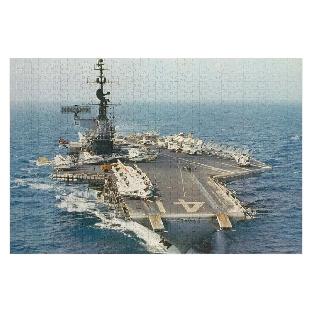 USS MIDWAY (CVA-41) SHIP'S STORE Jigsaw Puzzle Photo Wooden Jigsaws For Adults Children Wooden Animal Puzzle