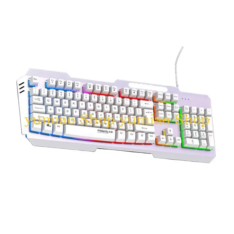 587B DS600 104key Corded Keyboard Mouse Option With N Anti Ghosting Feel