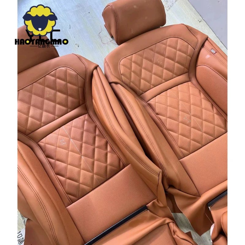 For B MW F30 F80 F10 M3 M5 X3 Upgrade Car Interior Accessories Sport Racing Bucket Seats Customize Leather Cover and Sponge Seat