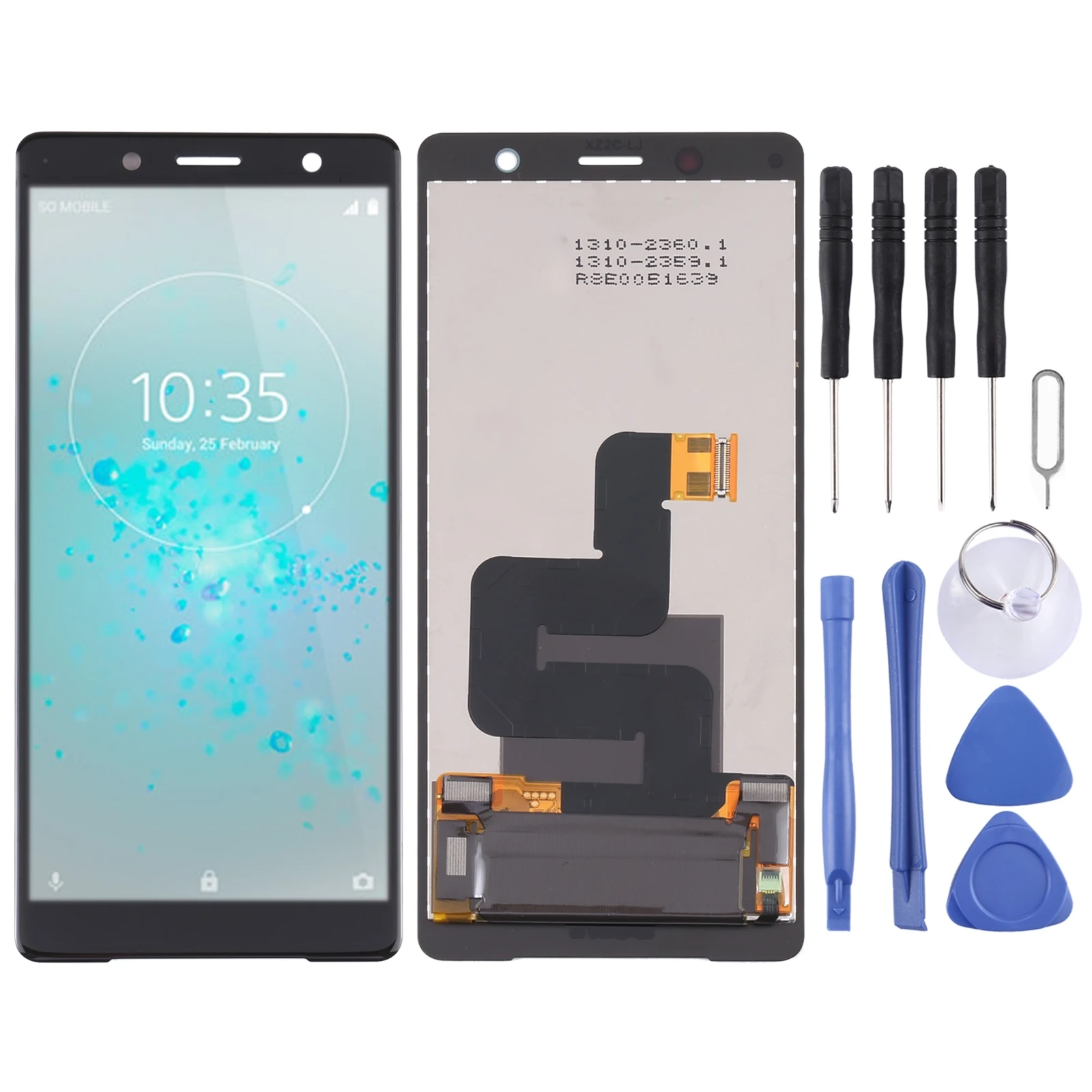 OEM LCD Screen For Sony Xperia XZ2 Compact with Digitizer Full Assembly