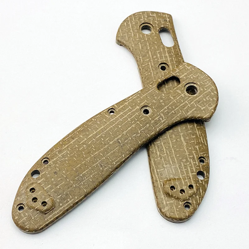 3-цветная ручка ножа, весы из микарты для Benchmade Griptilian 551, ручка с винтами