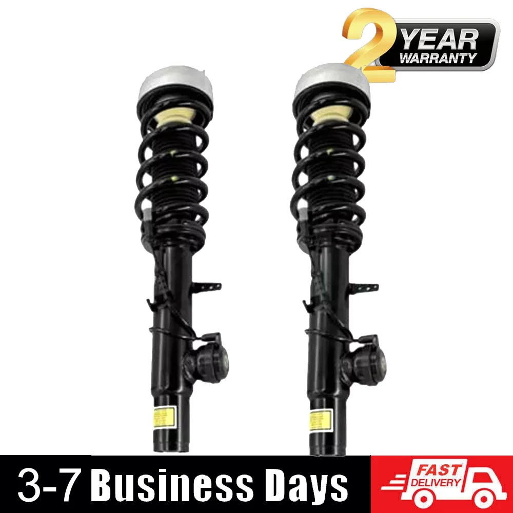 2x Front Shock Absorber Assembly Struts w/VDC For BMW X5 X6 X5M X6M F15 F16 F85