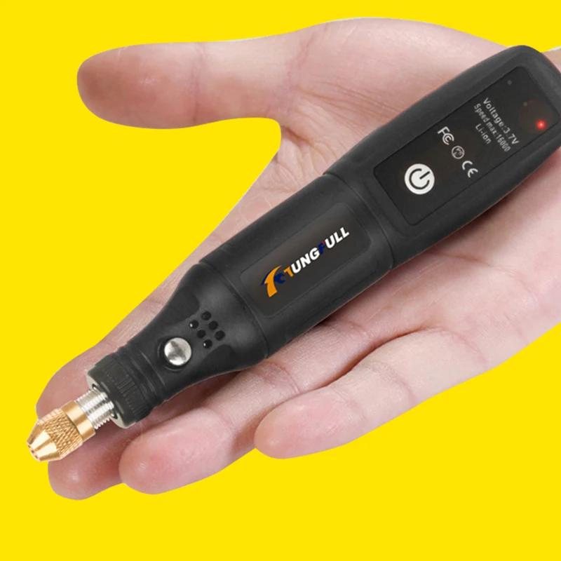 

Миниатюрный электрический роторный инструмент, беспроводная USB-дрель, электроинструмент Dremel, машинка для полировки нефрита и ногтей, гравировальный карандаш для ювелирных изделий и металла