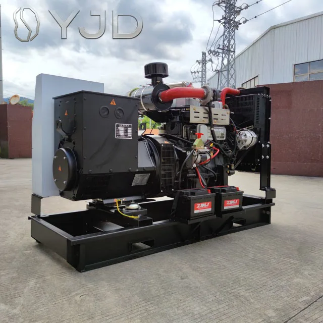 220V Air Cooled Silent Type Open Frame Diesel Generator 50-150kW 80-150kVA 1/3 Phase Soundproof Genset Auto Start Remote Hz ATS