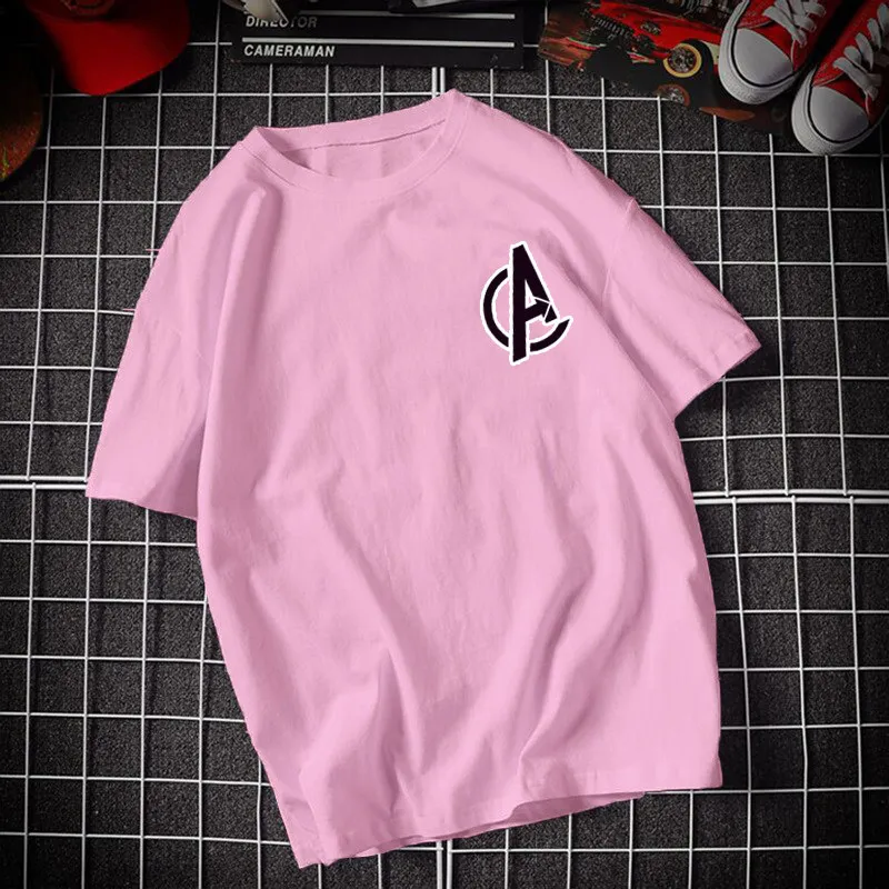 Children's T-shirt Street Trendy Brand Marvel Hero A Logo Pu