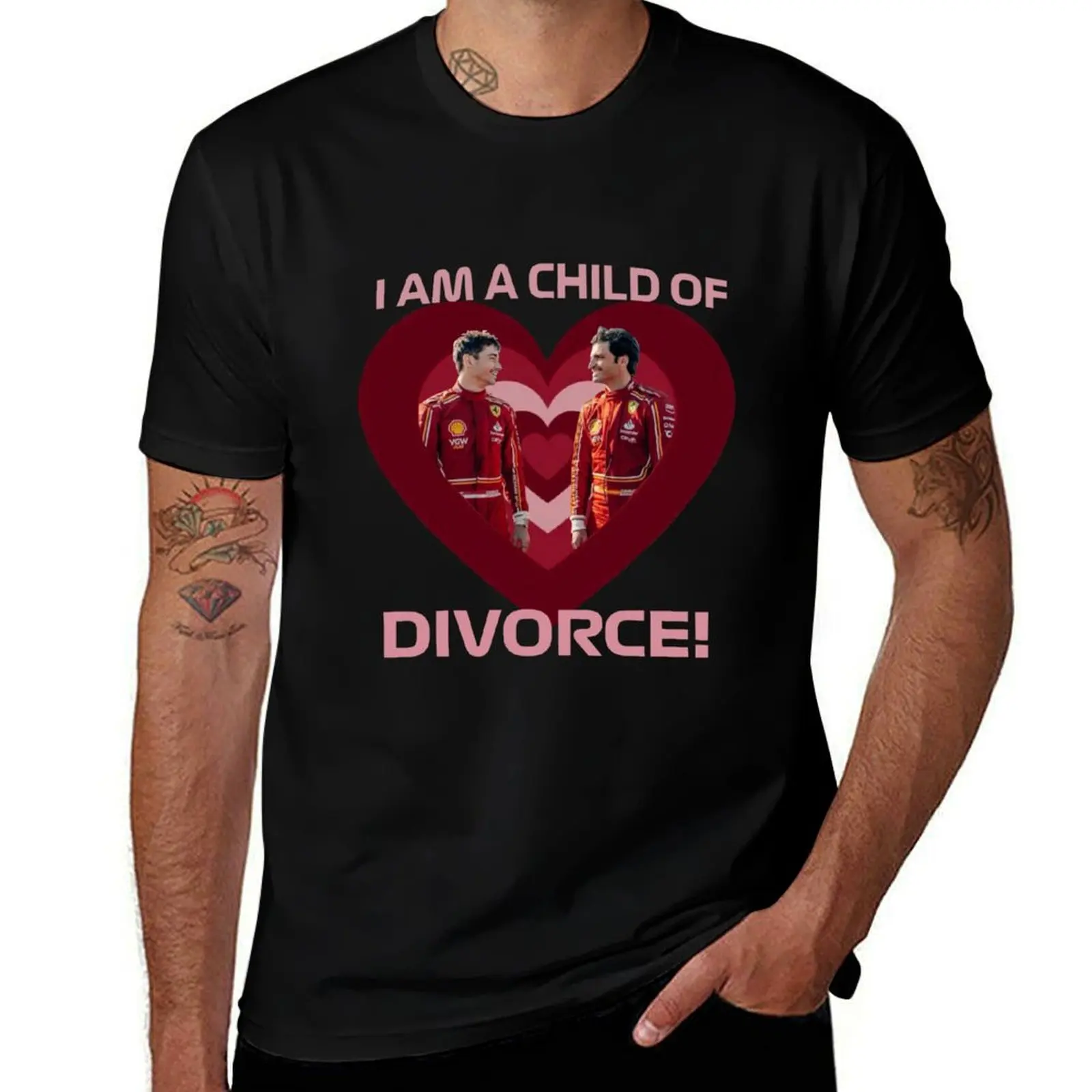 

C Squared Divorce T-Shirt Breathable Mesh Panel T-Shirt