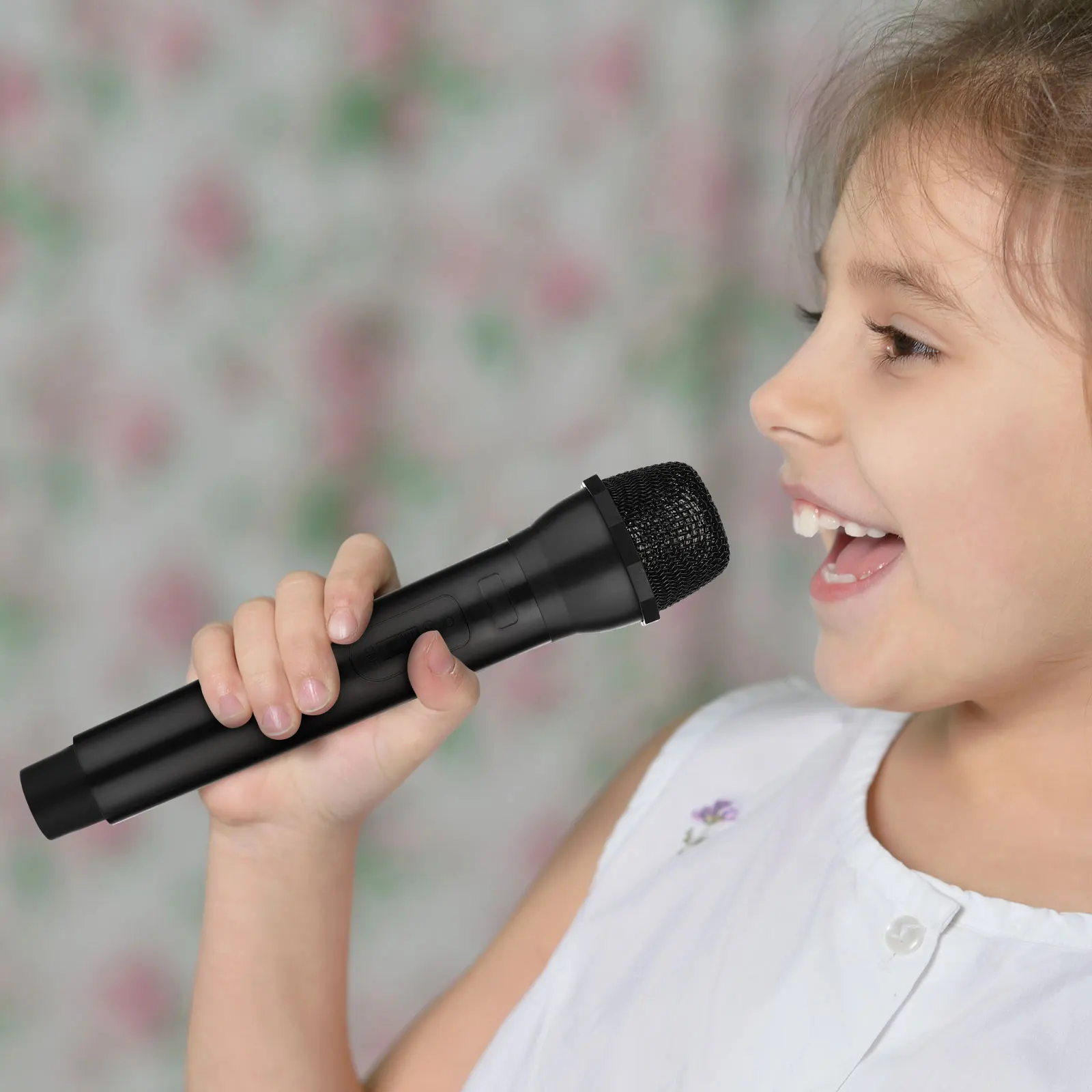 3pcs Realistic Children's Microphone Props Plastic Speech Pretend Stage Faux Toy Musical Instrument Lightweight