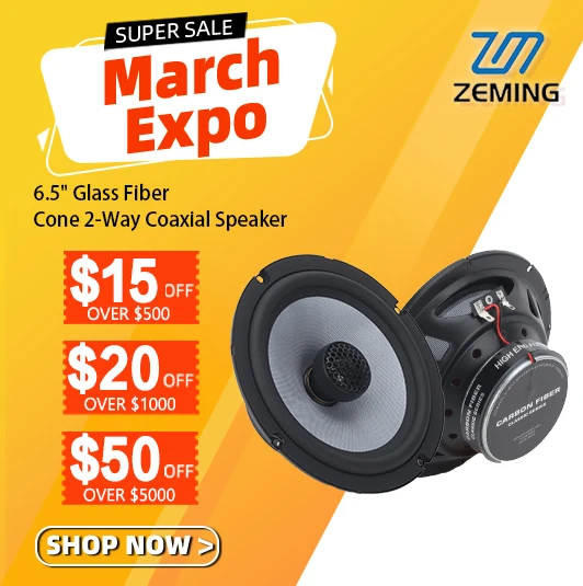 Zeming Audio YS-602 OEM Manufacturer 6.5 Inch Speaker Loudspeaker Coaxial Speaker 6.5