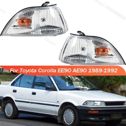 For Toyota Corolla EE90 AE90 1989 1990 1991 1992 Car Front Bumper Headlight Front Corner Lamp Signal Lamp Light