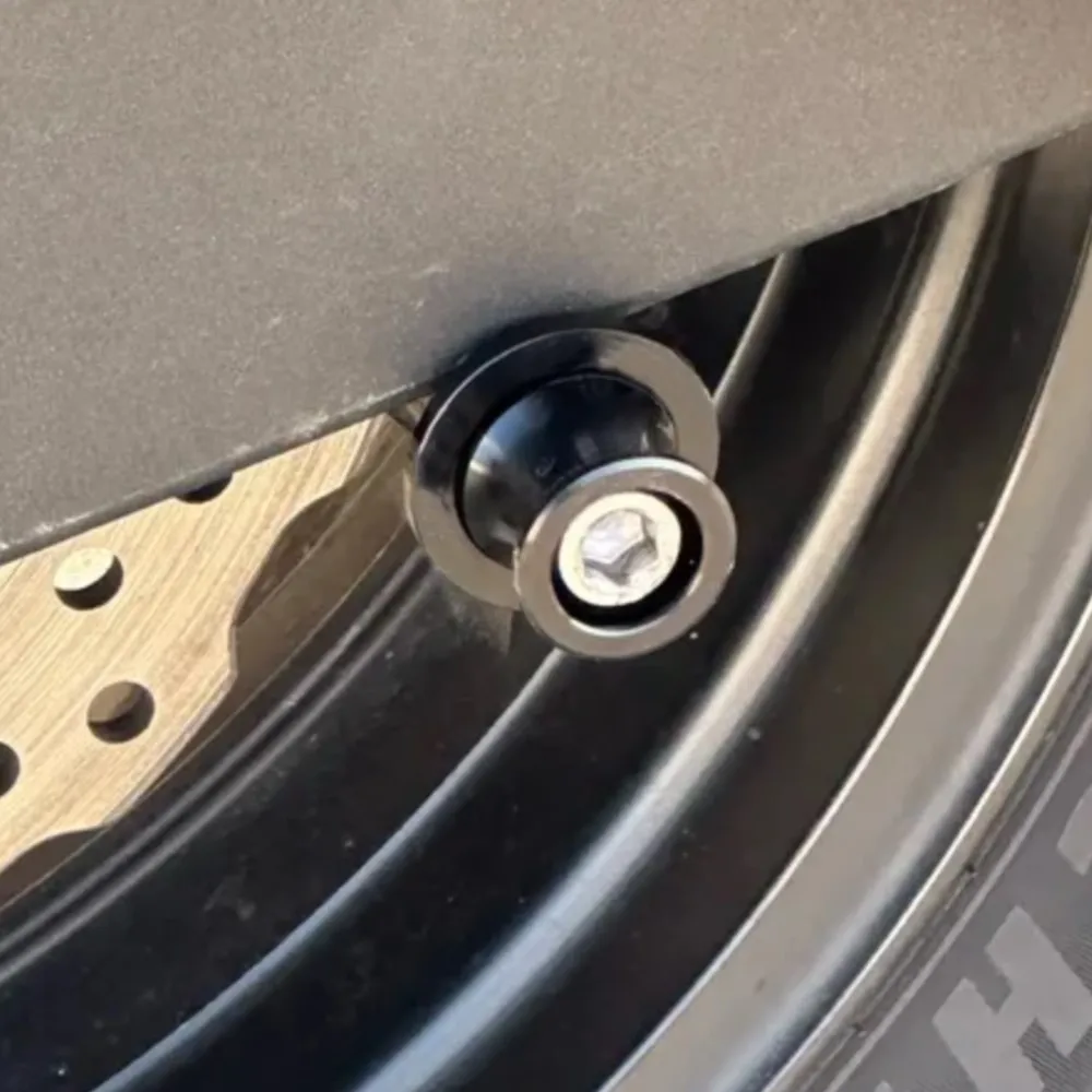 

For YAMAHA FJR1300 TDM850 TDM900 XJ6 XJR1200 XT660 E X XVS950 TMAX 530 560 500 Motorcycle Swingarm Spools M6 Stand Screw Sliders