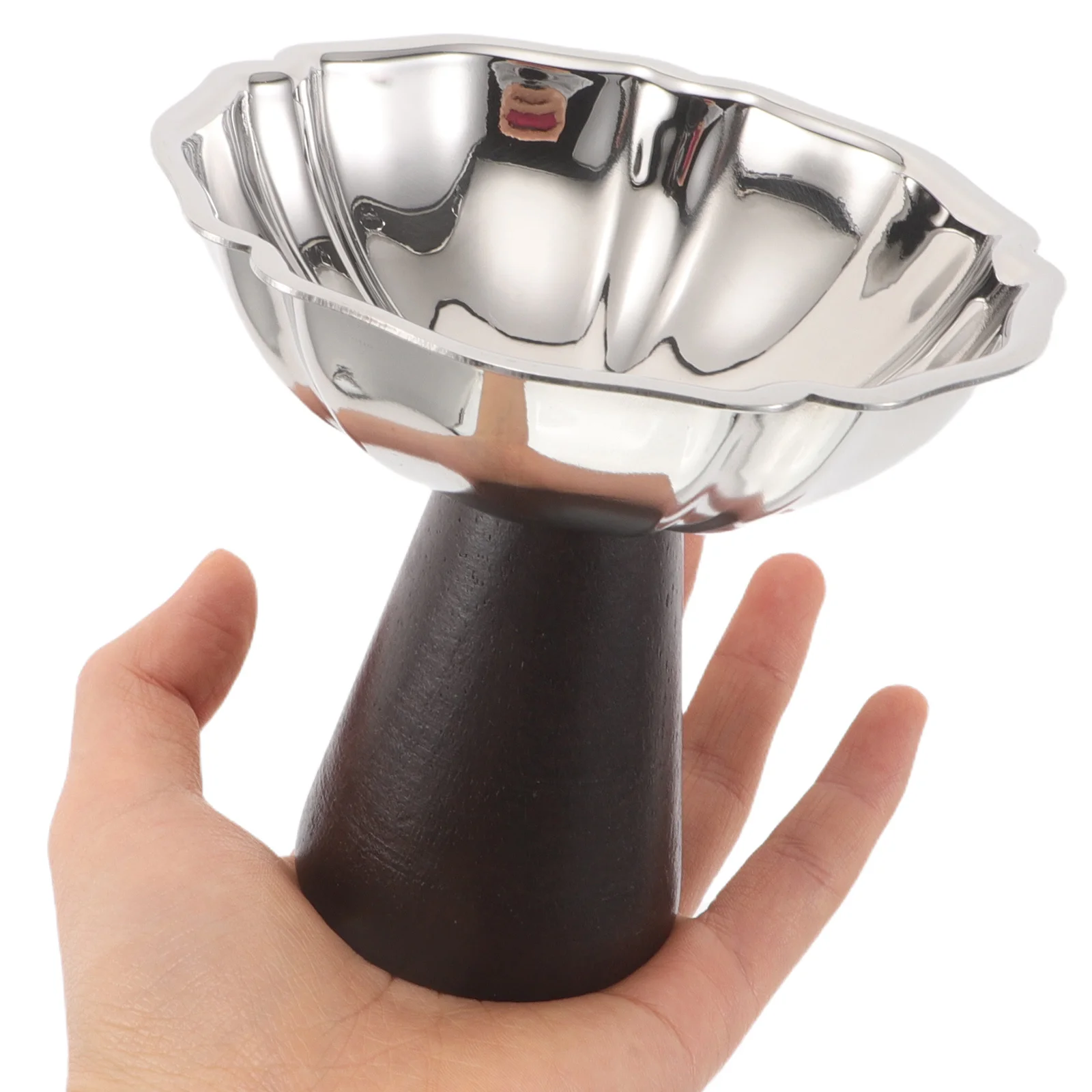 

Sweet Dessert Bowl 150Ml Stainless Steel Footed Sundae Cups Reusable Ice Cream Goblet For Pudding Yogurt Parfait Serving