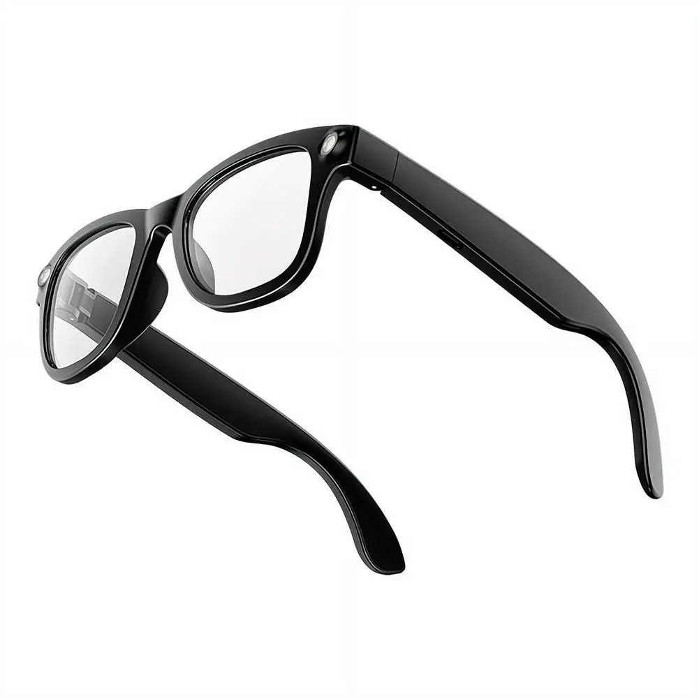 Smart Glasses with Flashlight Bluetooth Call Music Play Translation Open Ear Speaker Wireless Charging Fashion Audio Sunglasses