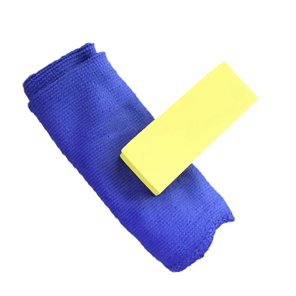 Губка для чистки автомобильных шин, чистящая повязка, вощеная щетка для полировки, губка, инструмент, U-образный дизайн, сильная мощность чистки