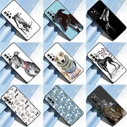 Galgo Greyhound Dog Case For Samsung Galaxy A14 A34 A54 A12 A22 A32 A52 A72 A13 A23 A33 A53 A73 A31 A51 A71