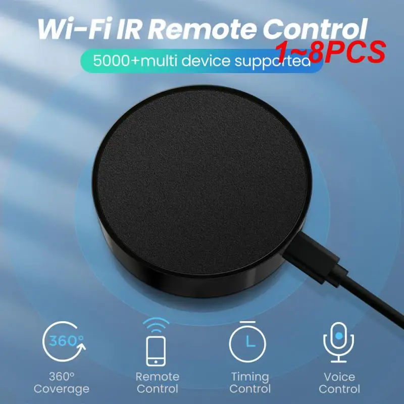 

1~8PCS For Tv Air Conditioner Smart Universal Tuya Wifi Alexa Remote Control Work With Home Smart Home Ir Remote Control