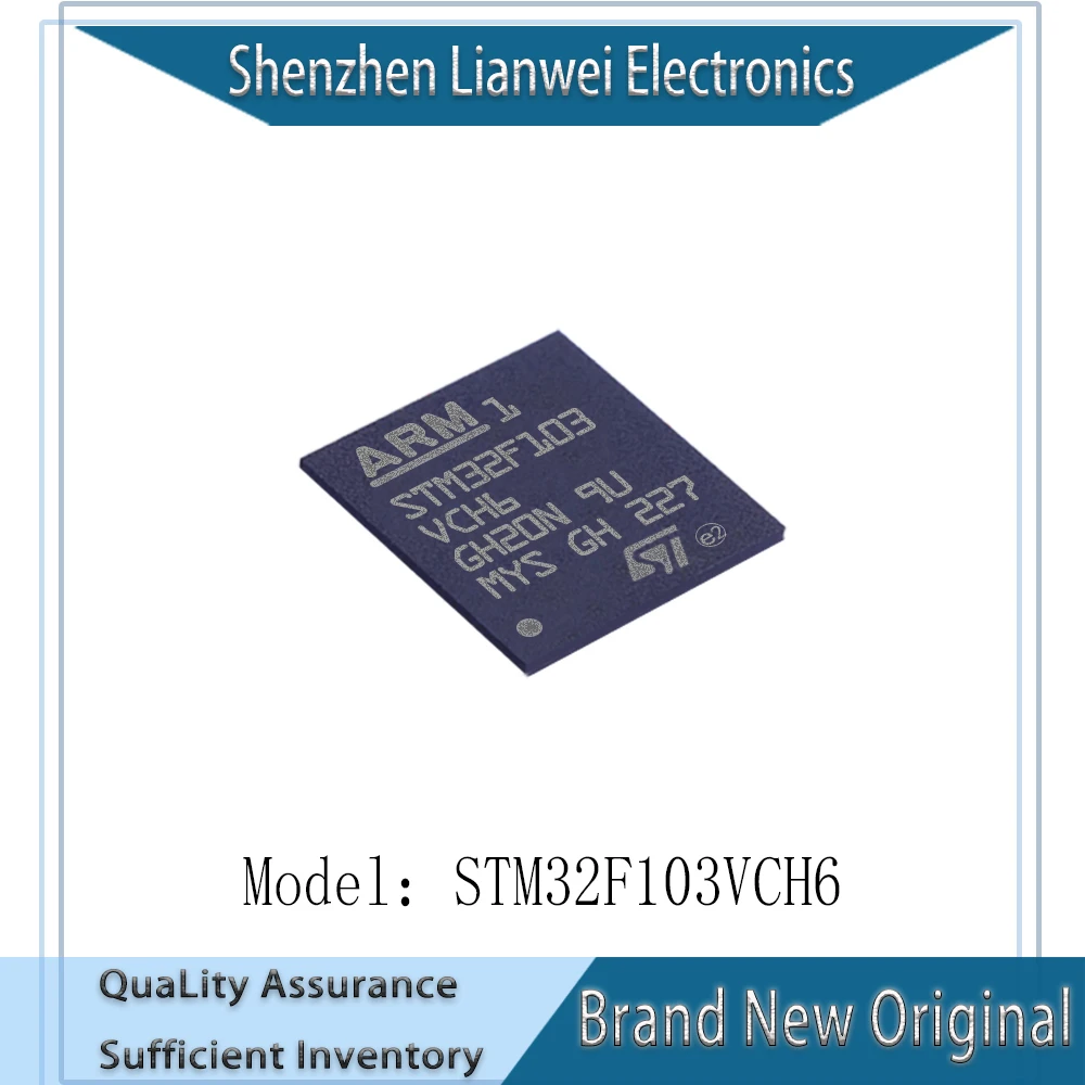 

100% New Original STM32F103VCH6 IC MCU Chipset LFBGA-100