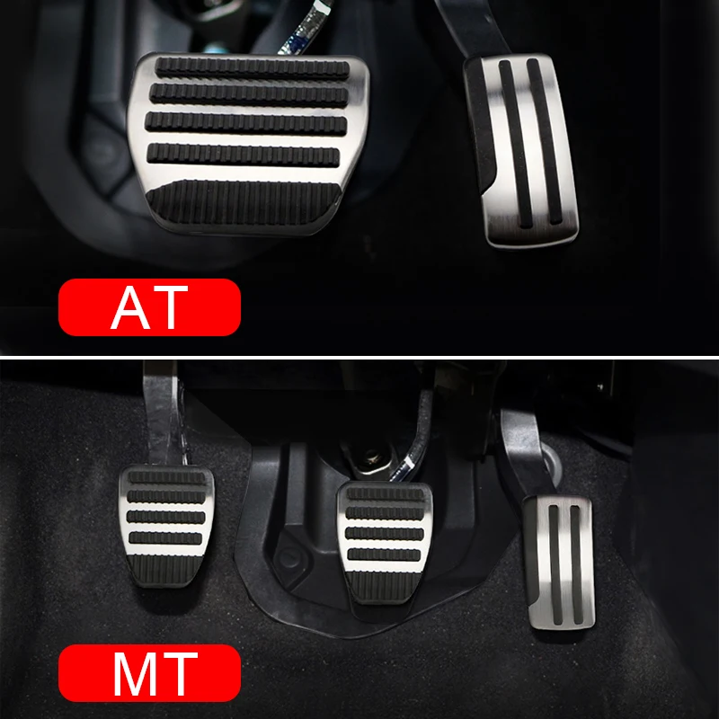 

For Nissan X-trail T31 Qashqai J10 2008-2013 Teana J32 2010-2017 2018 Car Pedals Foot Pads Fuel Accelerator Brake Pedal Covers