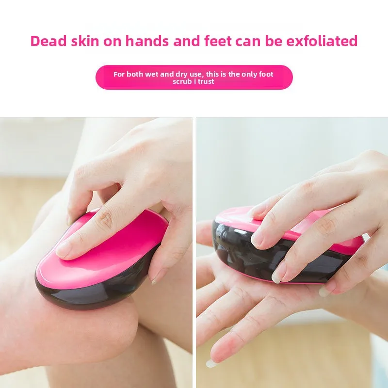 Nano Glass Foot File Callus Remover Pedicure Tool for Heel Dead Skin Home Use Kit Set Pro New Hand Made Care Tool