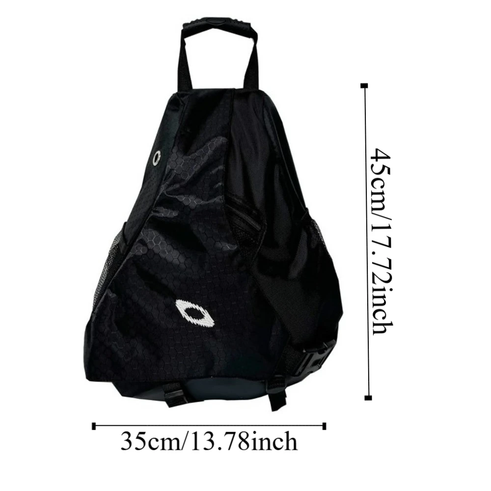 Portable Ins Men's Chest Pack Large Capacity Nylon Storage Shoulder Bag Handbags Adjustable School Tote Bag Travel
