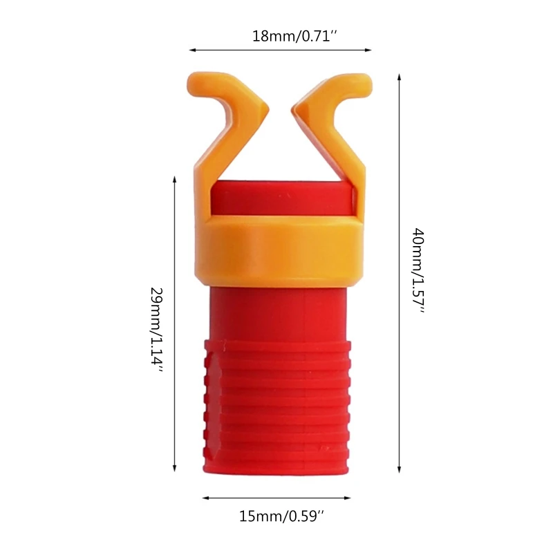 1/10 sztuk klamra drutu żyrandol plastikowy klips śruba chwytak do drutu podstawa lampy uchwyt uniwersalna tuleja mocująca do