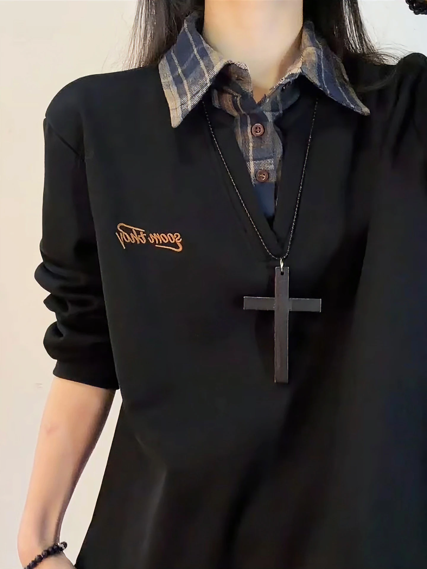 

Мужская теплая рубашка с длинным рукавом на флисовой подкладке, осенне-зимняя, в клетку, повседневная, для ношения под одеждой, базовый слой