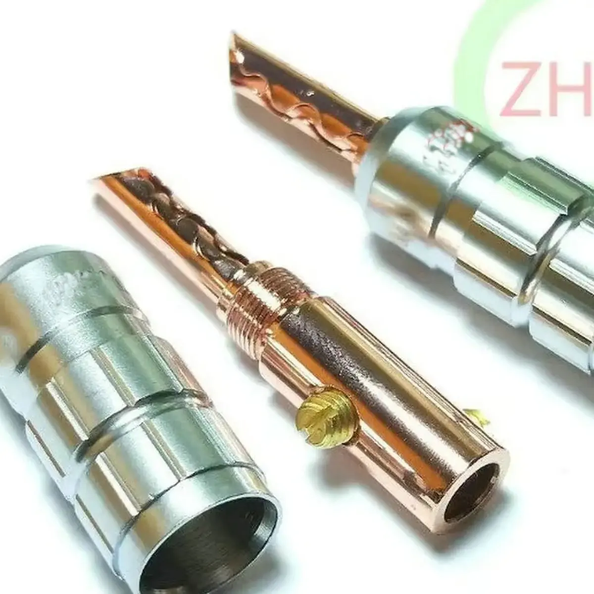 

50pcs 24K Gold 4mm Banana Plug Adapter Wire Speaker Connectors