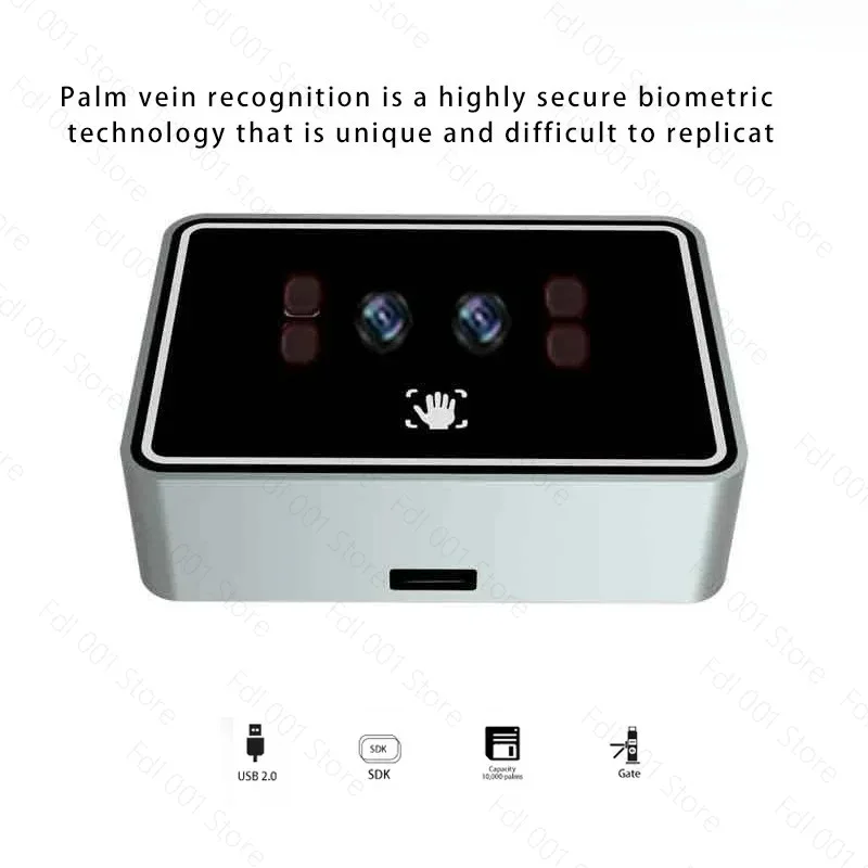 Palm Vein Recognition Module Palmprint Camera Module Dual Cameras Built-in Algorithm
