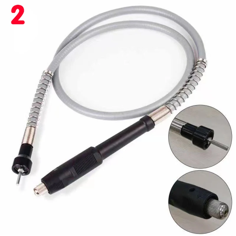 Flexible 3mm Extension Cord Shaft Grinder Flexible Flex Shaft Drill Chuck For Dremel Rotary Tool New Electric Drill Accessories