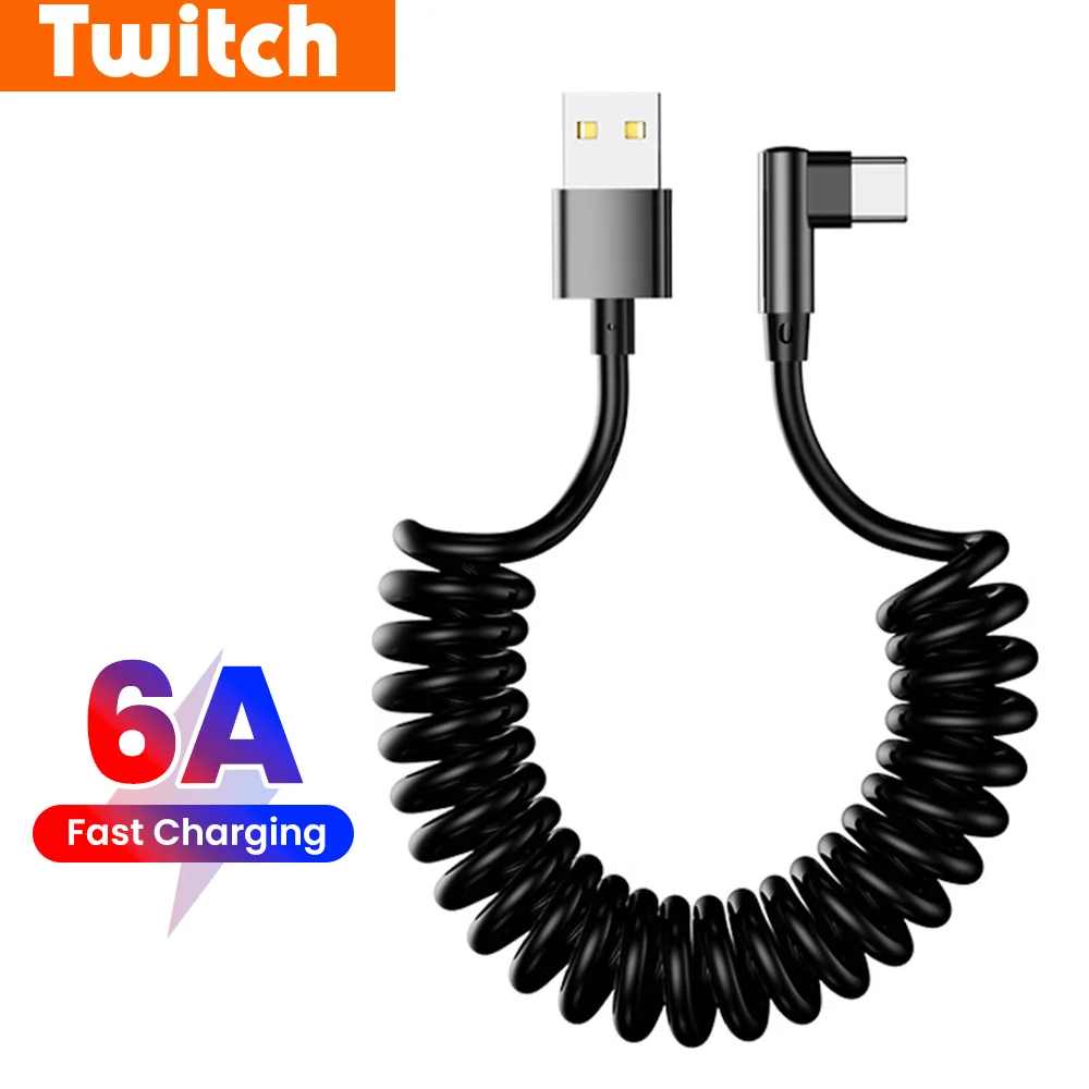 6A Spring Usb Type …