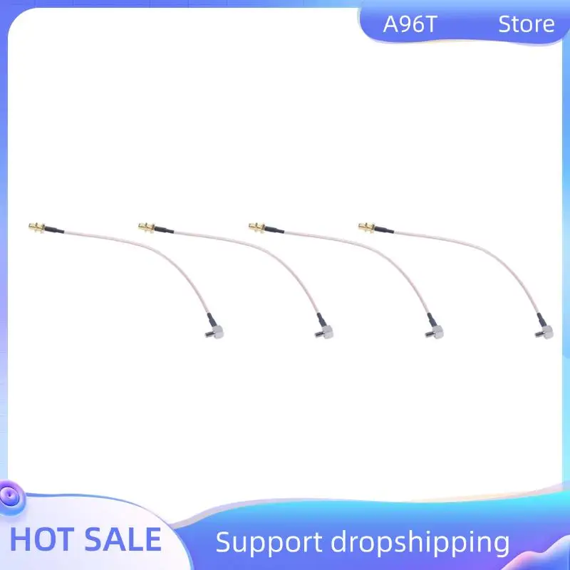 

A96T 4X8-дюймовый коаксиальный кабель SMA «мама» на TS9 «папа» с косичкой RG316