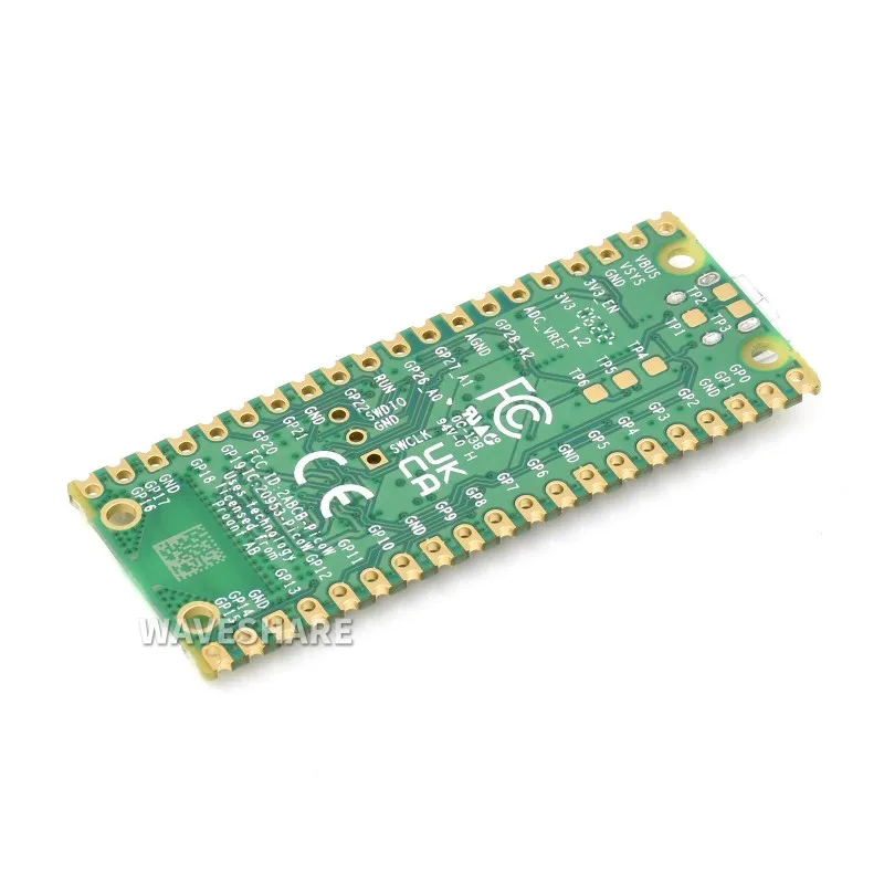 Raspberry Pi Pico W Vi Điều Khiển Ban Xây Dựng-In WiFi Dựa Trên Chính Thức RP2040 Bộ Vi Xử Lý Lõi Kép