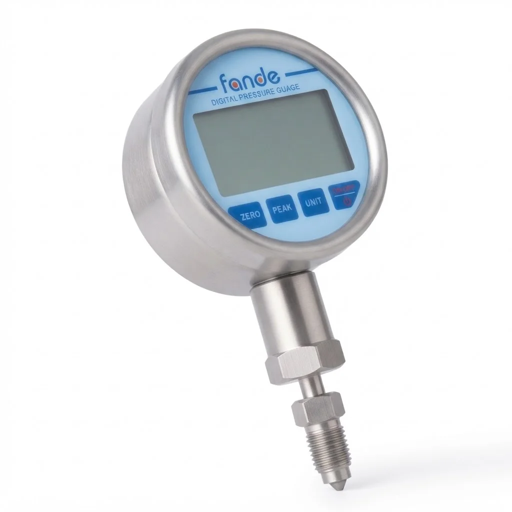 Ultra High Pressure Digital Pressure Gauge 1600bar 2000bar 2500bar 9/16