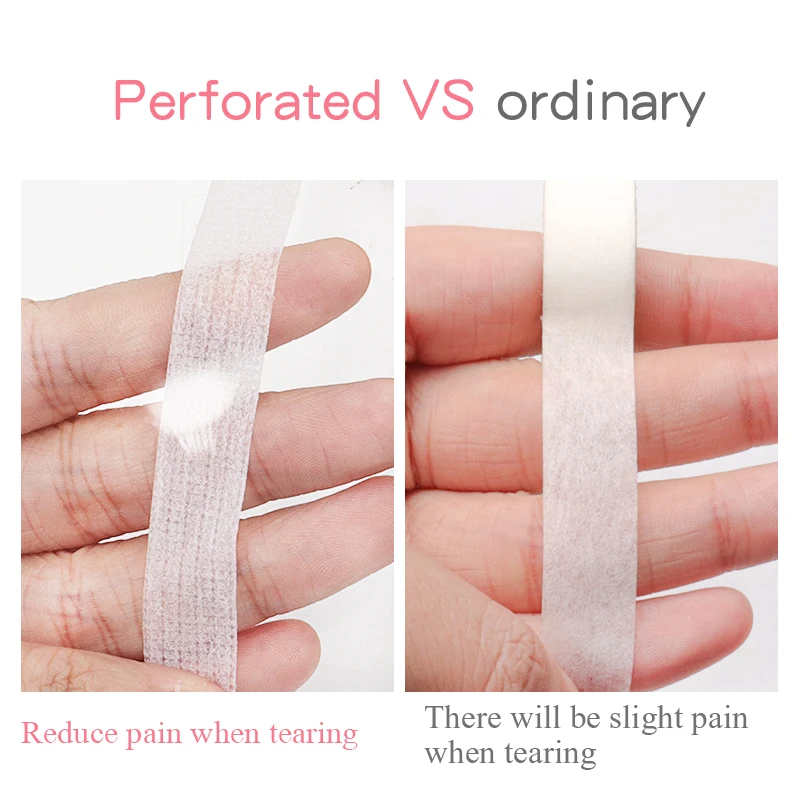 Bande de Gel de Silicone pour cils, Patch de levage des cils, micropore, respirant, sensible, résistant sous les yeux, outil d'extension de cils, 1 pièce