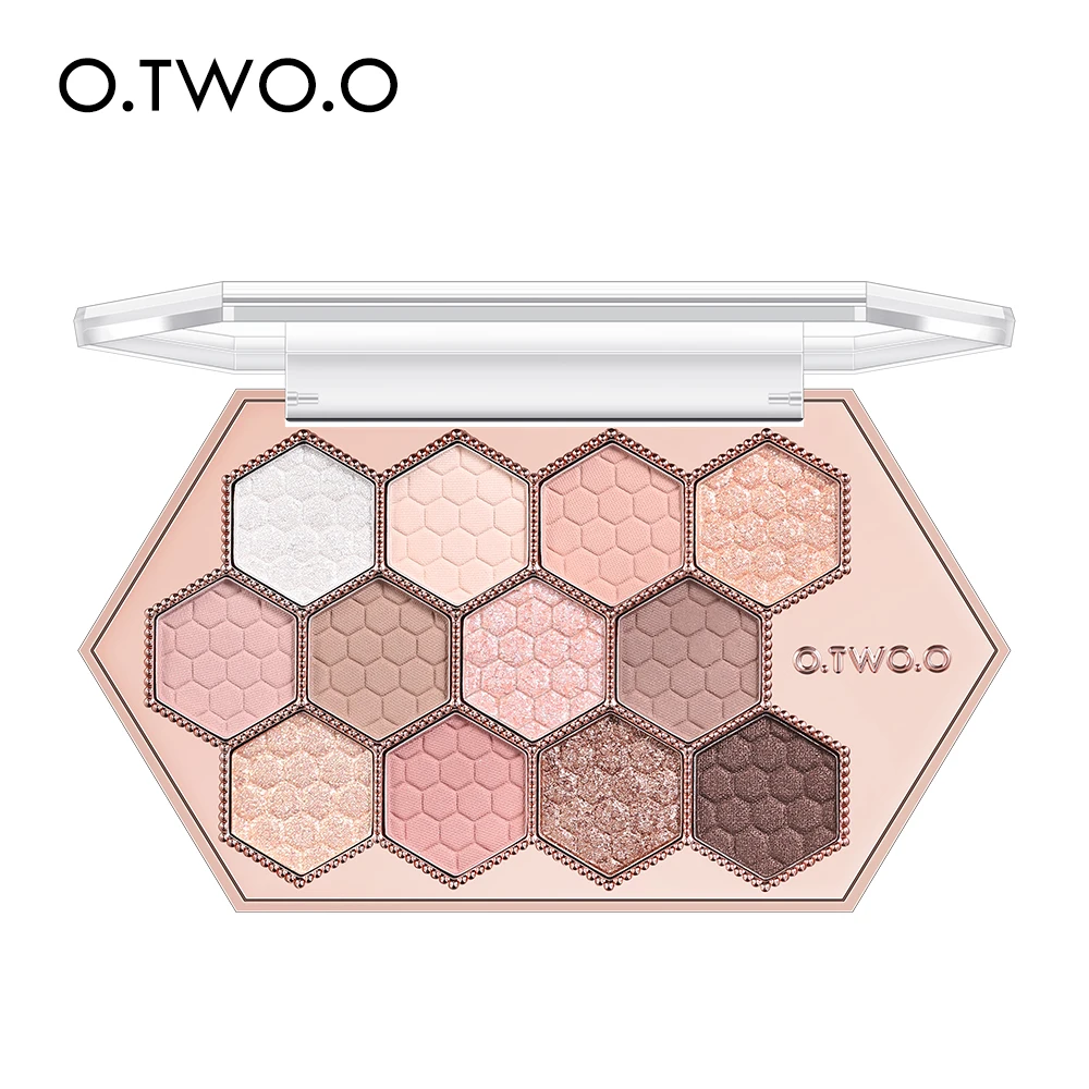 O.TWO.O Eyeshadow Palette Professional Glitter Shimmer Matte Eye Shadow Long Lasting Waterproof High Pigmented Eye Makeup Pallte