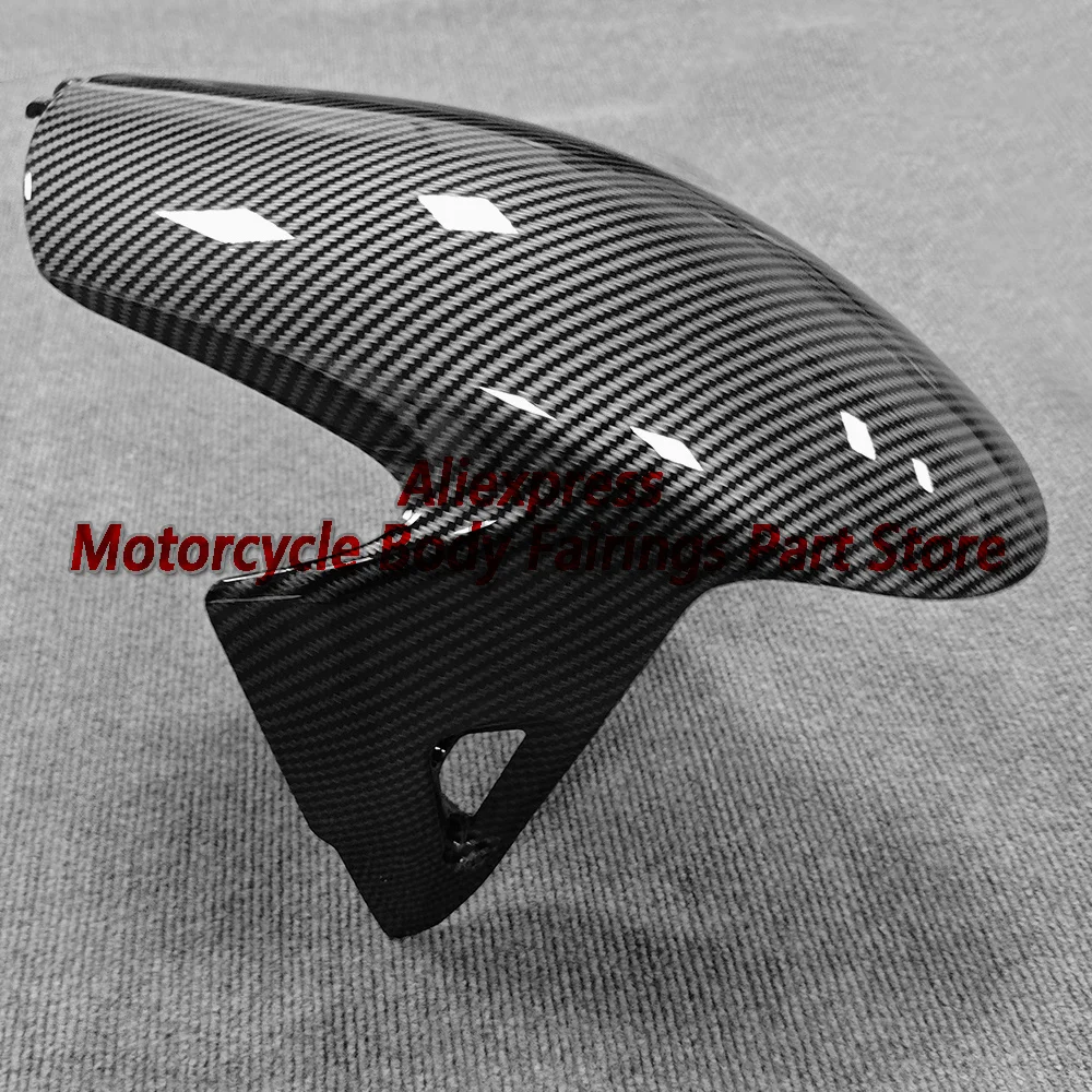 Motorcycle ABS Carbon Front Fender Wheel Mudguard Mud Flap Fairing For DUCATI Panigale Streetfighter V2 V4 V4S V4R 2018-2023