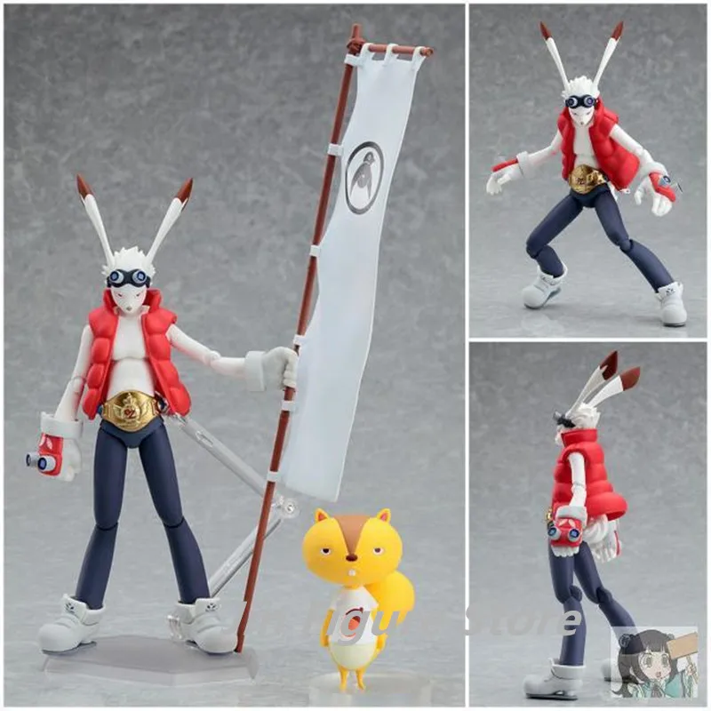 

Anime Summer Wars 081 ikezawa kazuma fighting King rabbit Action Figure Model Decoration 15cm