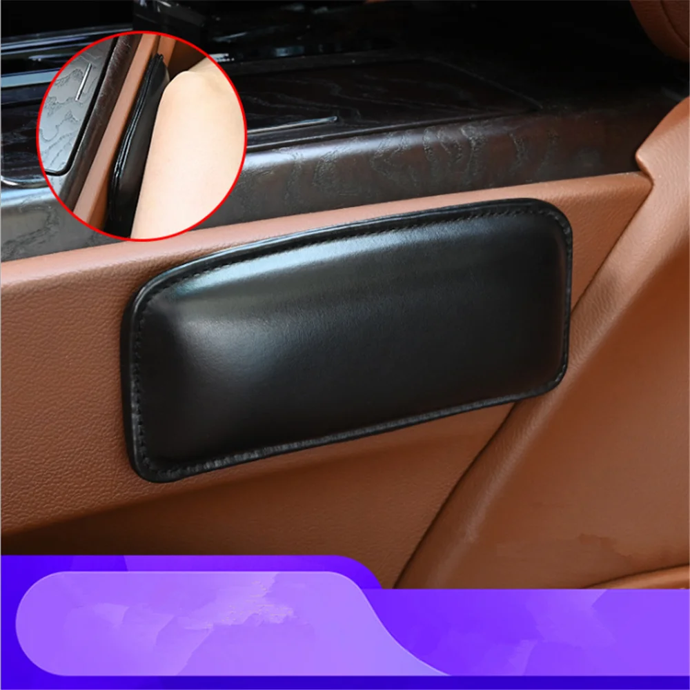 18X8.2cm car Accessories Leather Knee Pad for Renault Kangoo DACIA Scenic Megane Sandero Captur Twingo Modus Koleos