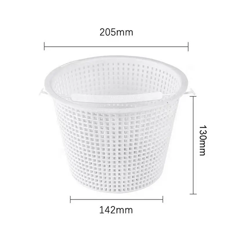 AT44-2X 1070 Skimmer Replacement Basket For Hayward Pool Skimmer 8Inch Top 5.5Inch Bottom 5Inch Depth