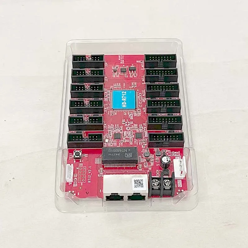 LED 디스플레이 화면 HD-R712 수신 카드 풀 컬러 LED 패널 비디오 월 픽셀 디스플레이 RGB 동기화 시스템 마더보드