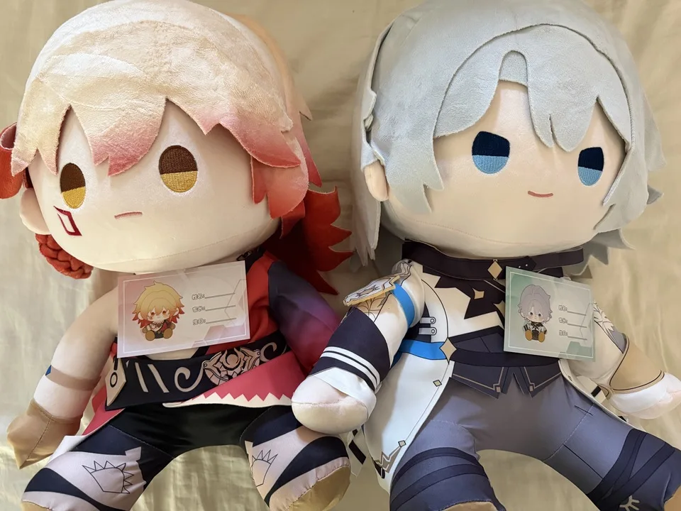 

Anime 40cm Plush Toy Doll for Honkai Star Rail Elysia Phainon Mydei Sitting Posture Clothes Costume Cosplay Cute Props