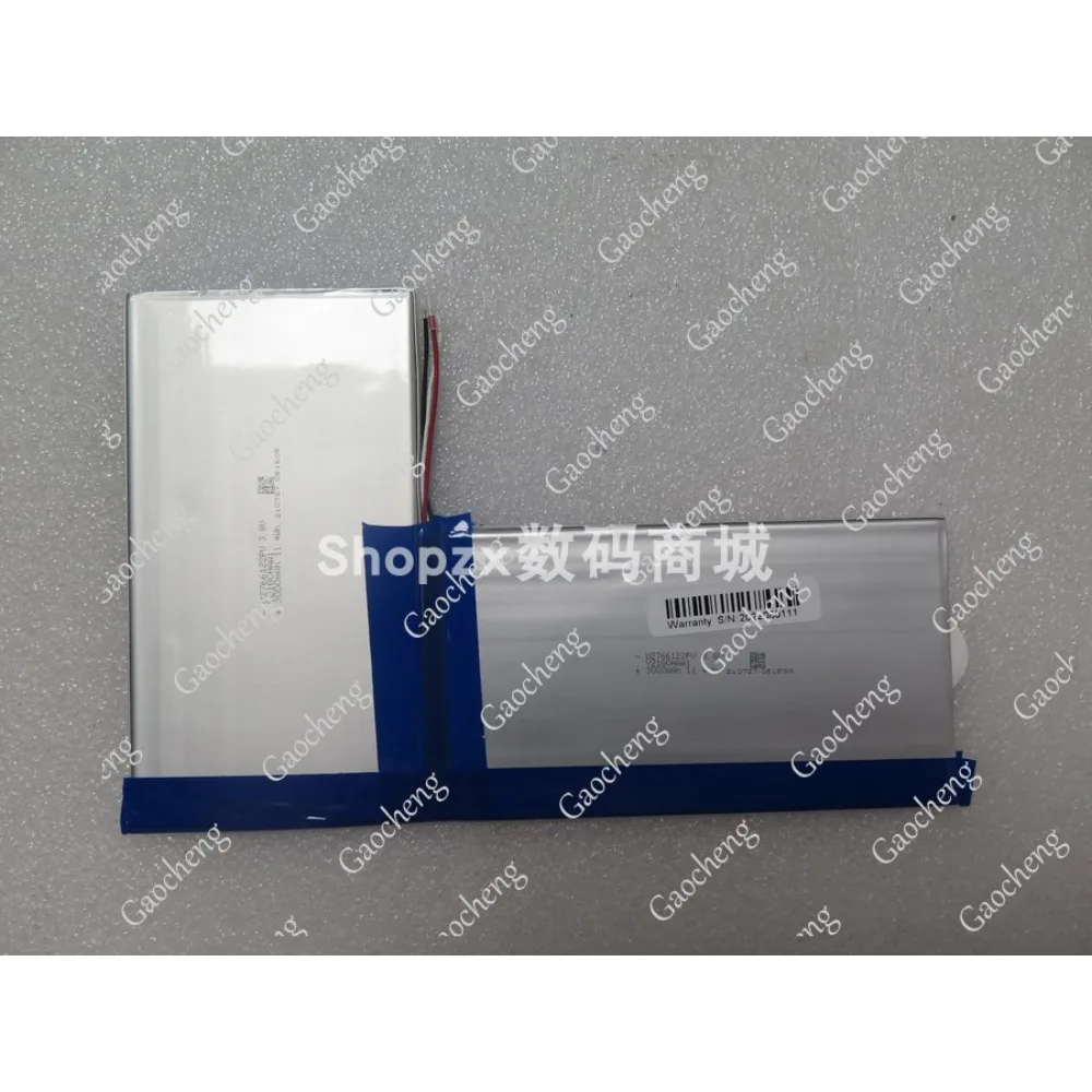 High quality products for   U2766122PV-2P 3.8V 6000MAH Replace battery （Check the old battery plug and size）