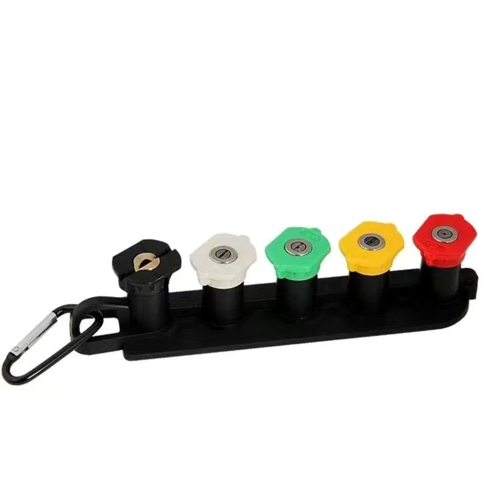 Boquilla de pistola de agua de conexión rápida, arandela de alta presión de 4 piezas, 0 grados, accesorios para pistola de lavado de coche doméstico