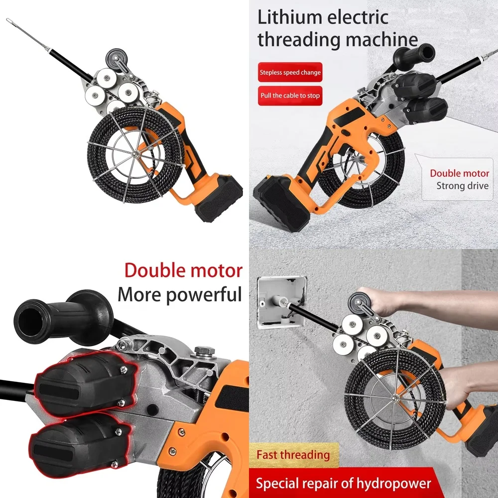 

Automatic Threading Machine for NEOBRISKEN Electric Rechargeable Lithium Battery Industrial Grade DIY Grade Pipe Threading