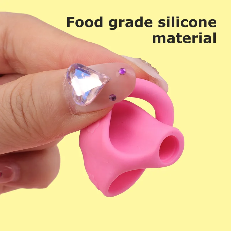 Child Pen Grips Silicone Three-finger Grip Posture Corrector Student Writing Posture Correction Learning Stationary Supplies