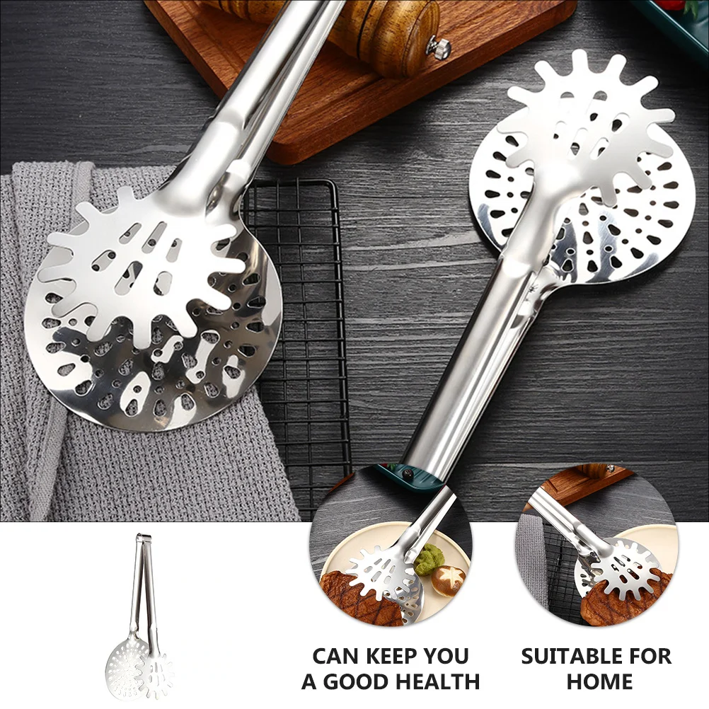 Pinzas para Barbacoa de Acero Inoxidable, Utensilio de Cocina para Asar, Pinza para Carne, Utensilio para Cocinar a la Parrilla