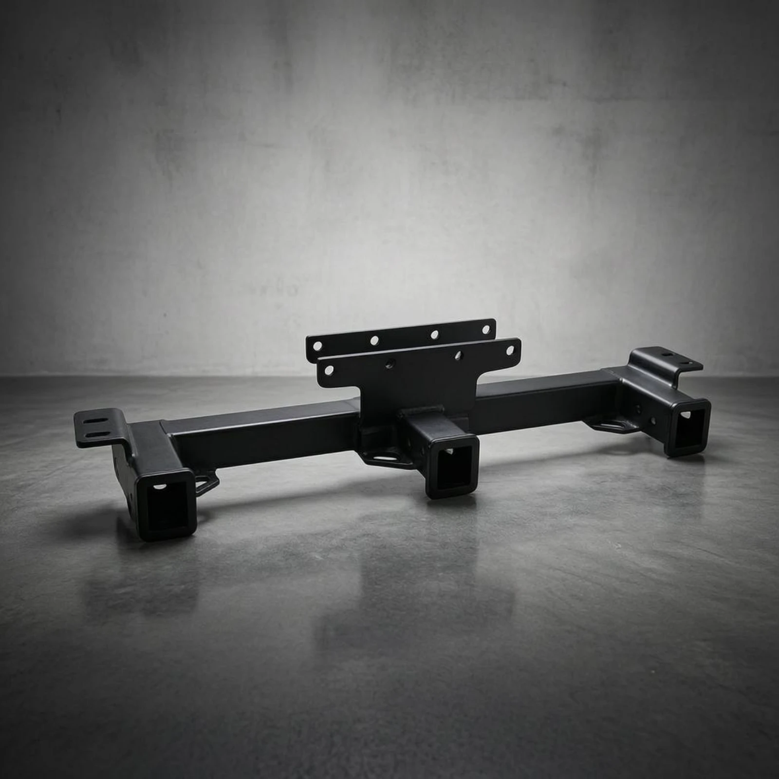 Rear Tow Hitch Bar Welded Brackets Triple Receiver Hitch Towing Accessory Bolt-on Heavy Duty