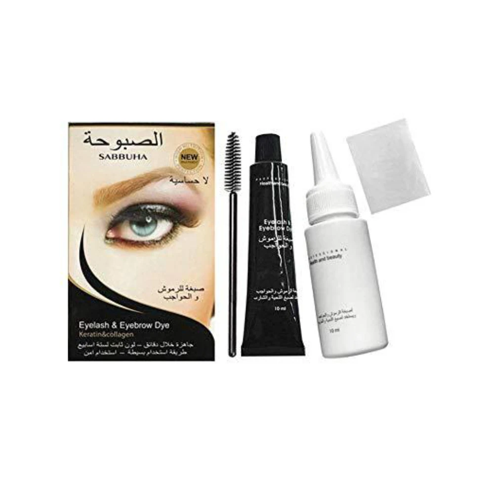 15-Minute Fast Tint Easy Dye Professional Series Eyelash Eyebrow Dye Tint Gel Eyelash Brown Black Color Tint Cream Kit